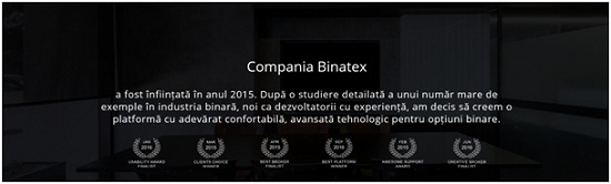 Binatex. Stabilitate și profitabilitate pe piața opțiunilor binare