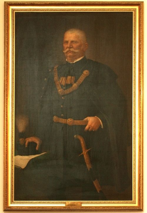 Bencs Laszlo primarul din Nyiregyhaza 1905